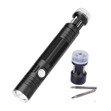 New Arrival Screwdriver Set Led Working Tool Flashlight